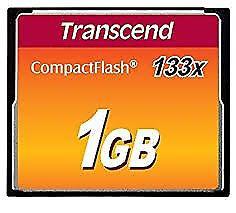 Compact Flash 1gb Transcend 133x Original Garantía Z Centro