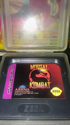 Juego, Cartucho Original Sega Game Gear Mortal Kombat