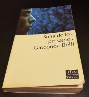 Libro novela Sofía de los Presagios. Gioconda Belli