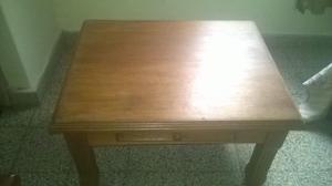Mesa ratonera de roble claro
