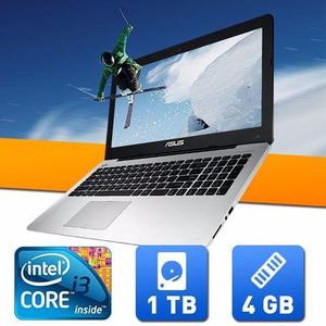 Notebook ASUS 15.6 X555LA I3 Core 4GB DDR3 1TB Disco