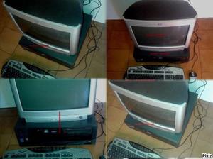 PC COMPLETA...WINDOWS 7...MONITOR CRT 17...RETIRAS