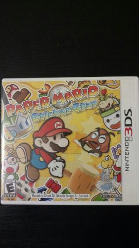 Paper Mario Sticker Star Para Nintendo 3ds