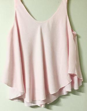 Remera Blusa Zara Rosa