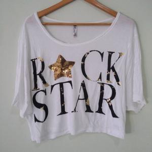 Remera rock star talle M