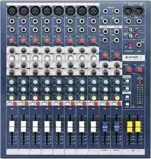 Soundcraft Epm8 Consola De Sonido Mesa De Mezcla 8 Xlr