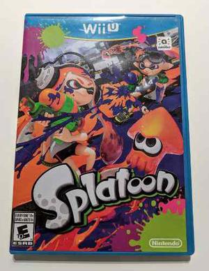 Splatoon - Nintendo Wii U - Como Nuevo