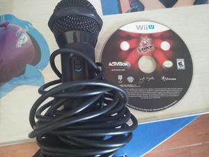 The Voice Para Wii U Con Micrófono En Re Buen Estado
