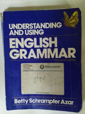 UNDERSTANDIND AND USING ENGLISH GRAMMAR 2ND EDITION