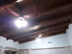 2 Ventiladores techo con luces