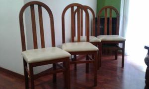 6 Sillas de comedor