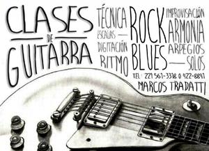 Clases de guitarra Rock, blues