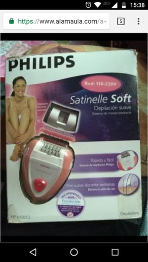 Depiladora PHILIPS casi nueva