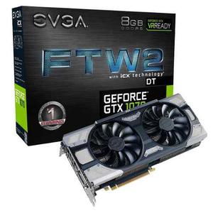 Evga Geforce Gtx 1070 Ftw2 Dt Icx Rgb 8gb 9 Sensores Gddr5x