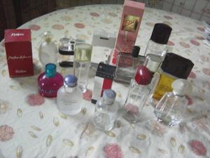 Frascos de perfumes originales
