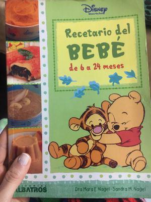 Libro de bebe desde 6-24 meses de alimentación