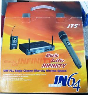 Micrófono Inalambrico Uhf Vincha Jts In64 Cx 504 Oferta !!!