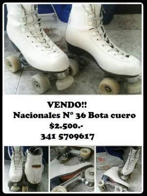 Patines principiantes nro 36