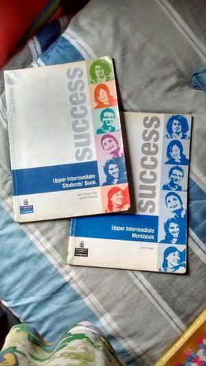 Vendo 2 libros Success Upper Intermediate Stud & Workbook