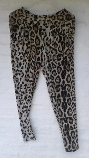 Babucha con bolsillos animal print