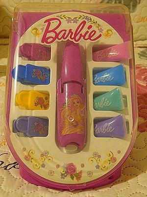 Barbie Magic Hair Paint, Planchita Pinta Pelo
