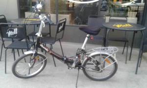 Bicicleta plegable aurorita impecable