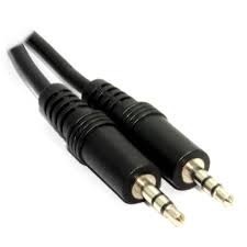 Cable Audio Estéreo Auxiliar Plug Jack 3.5mm Macho 1.5 M
