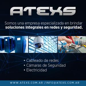 Cableados de redes, telefonía, electricidad y cámaras de