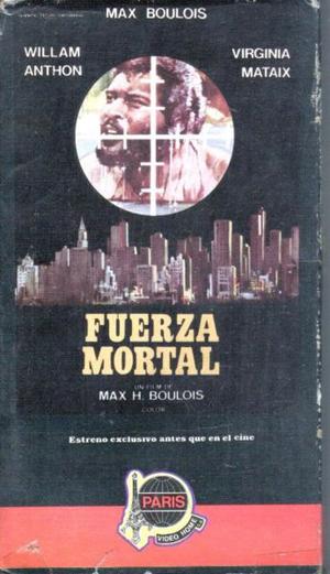 FUERZA MORTAL PELICULA EN VHS - AUDIOMAX