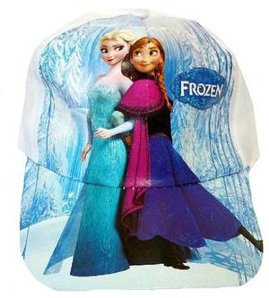 Gorra Frozen Ana Y Elsa Con Visera Infantil Niña MGCAB