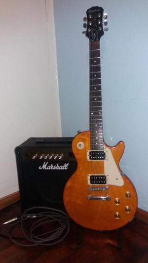 Guitarra Epiphone Más Amplificador Marshall.