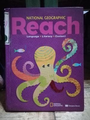 Libro de inglés REACH level C de National Geographic