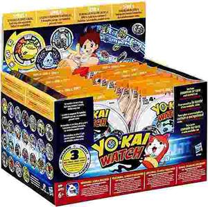 Medallas Yo-kai Watch. Serie 4. 3 Medallas Por Paquete