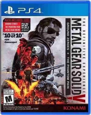 Metal Gear Solid 5 PS4 fisico en caja sellada.