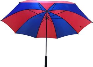 Paraguas Azul Y Rojo Gigante Reforzado San Lorenzo Tigre