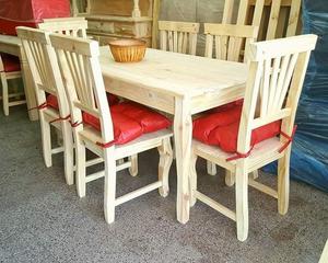 Promo mesa + 6 sillas
