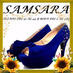 Samsara Zapateria Sandalias para Talles Especiales (41 a 44)