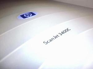 Vendo Scanner HP Scanjet 3400c, con enchufe y cable USB