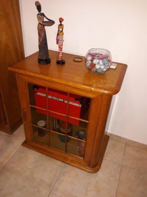 Vendo juego comedor roble.