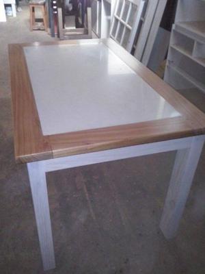 mesa de madera