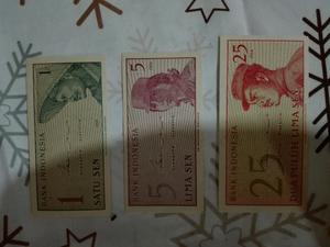 Billetes indonesia nuevos