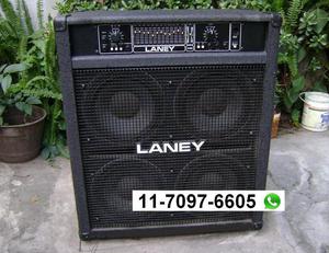 LANEY bajo CABEZAL CAJA 4x10 ingles 300w * ampeg fender