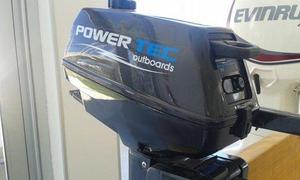 Motor Powertec 2.5 HP- 2T / Pata corta - Sin uso !!!
