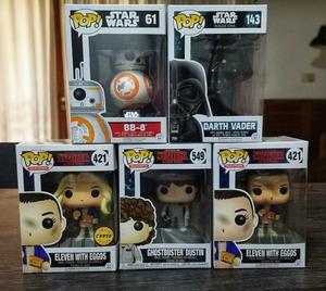 Muñecos Funko Pop Stranger Things/ Star Wars