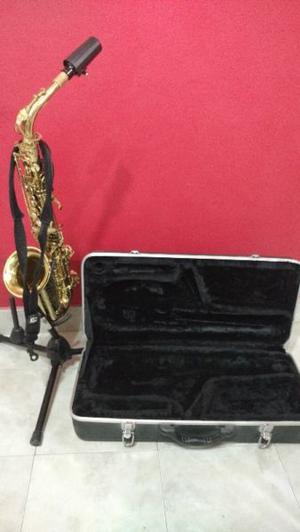 Saxofón Parquer Alto Custom con accesorios