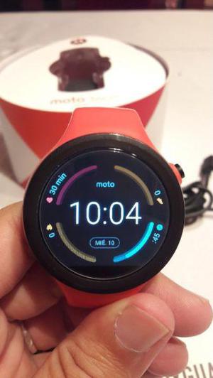 Smartwatch Motorola Moto 360 Sport Nuevo completo