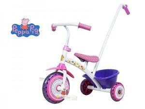 Triciclo Peppa Pig (oficial) Con Manija - Racer Bikes