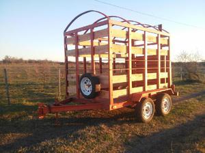 trailer jaula caballo