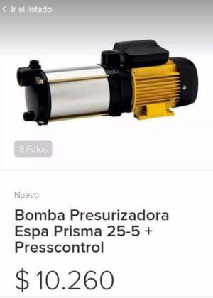 Bomba presurizadora 25-5