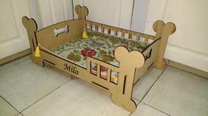 Cama Perro - Mascota - Pet - Mdf